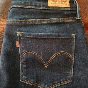 Levi's Dark Blue Skinny Jeans